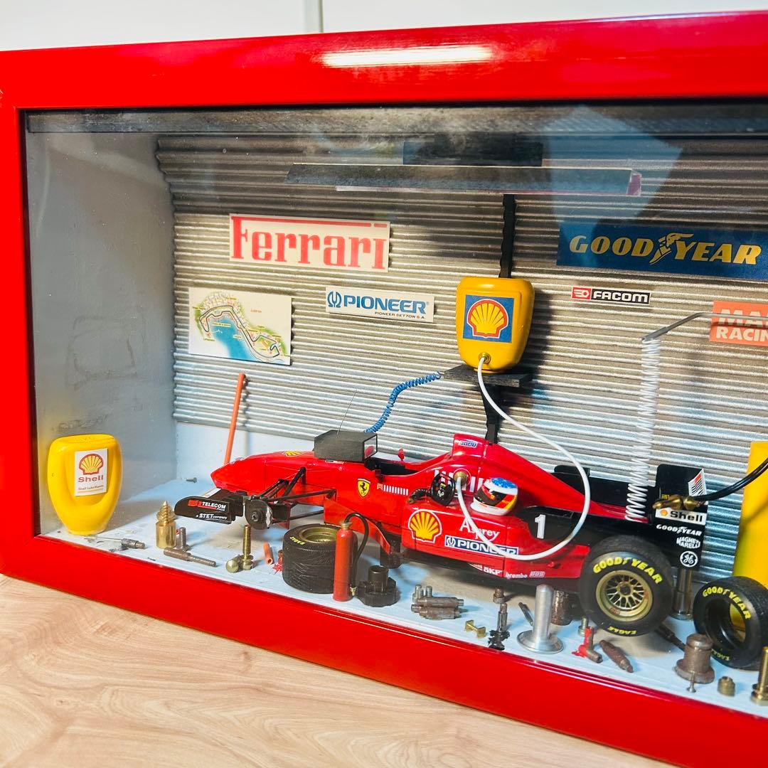 リシャールボックス フェラーリF1ジオラマ 希少 パトリックリシャール 初期作品