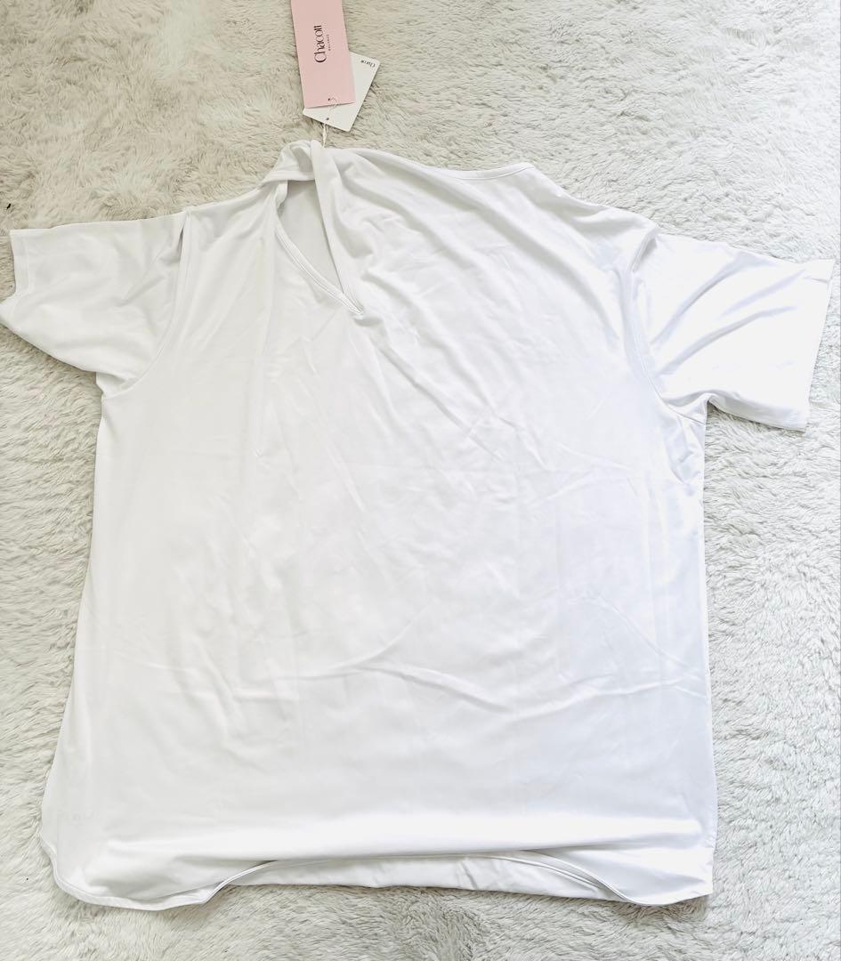 チャコット・バランス ドライストレッチカットアウトTシャツ