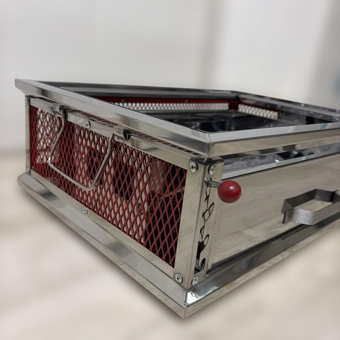コールマンクールスパイダープロ（レッド）BBQコンロ　専用バッグセット