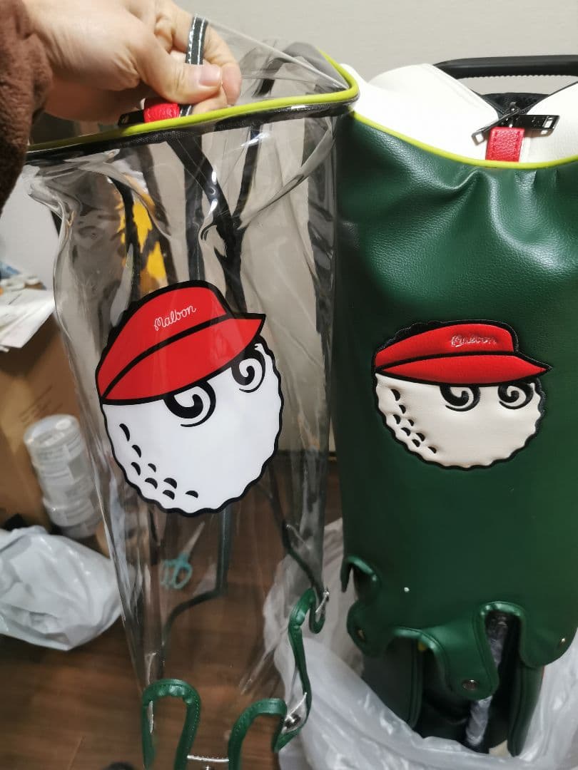 malbon golf マルボン キャディバッグ とトートバッグセット