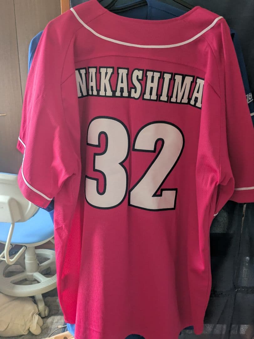 楽天イーグルス 中島大輔選手 2025ビビッドサマーユニフォーム 32番
