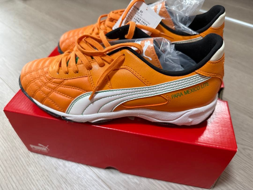 新品 PUMA PARAMEXICO LITE パラメヒコライト TT オレンジ