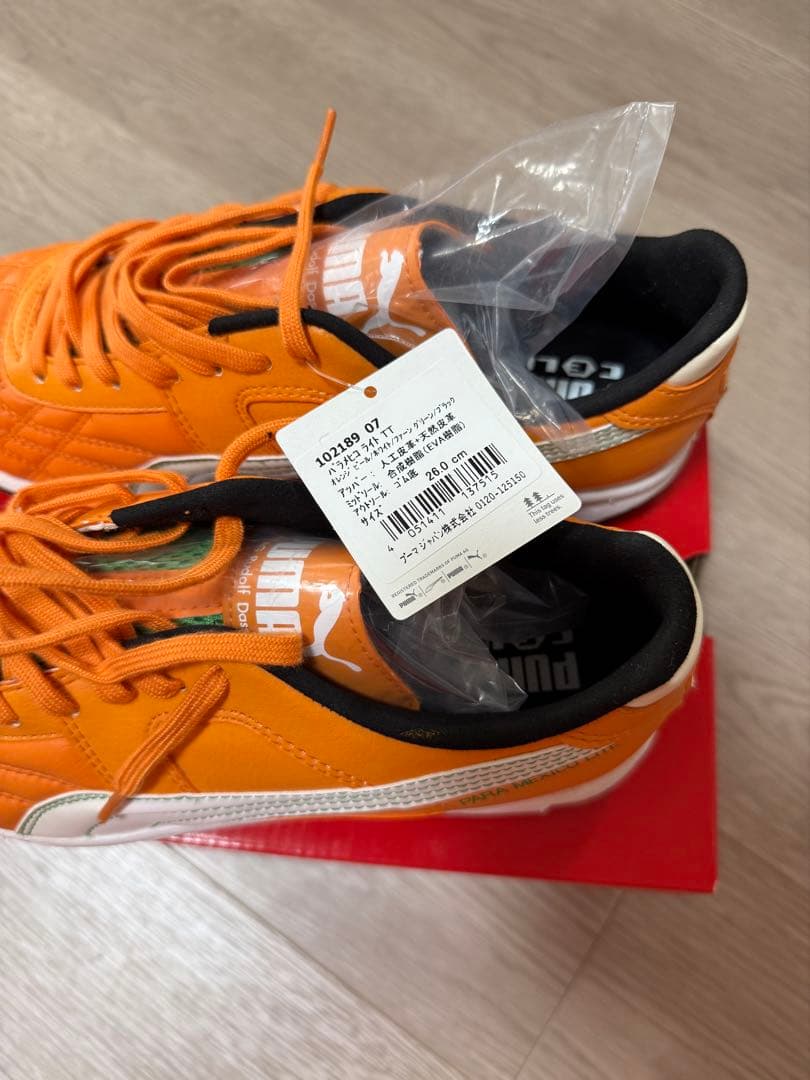 新品 PUMA PARAMEXICO LITE パラメヒコライト TT オレンジ