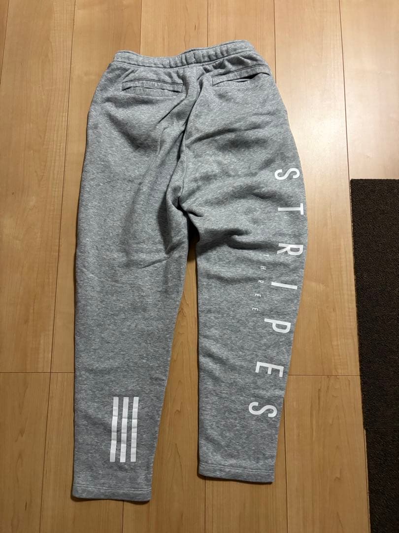 adidas グレー ジャージ上下セット