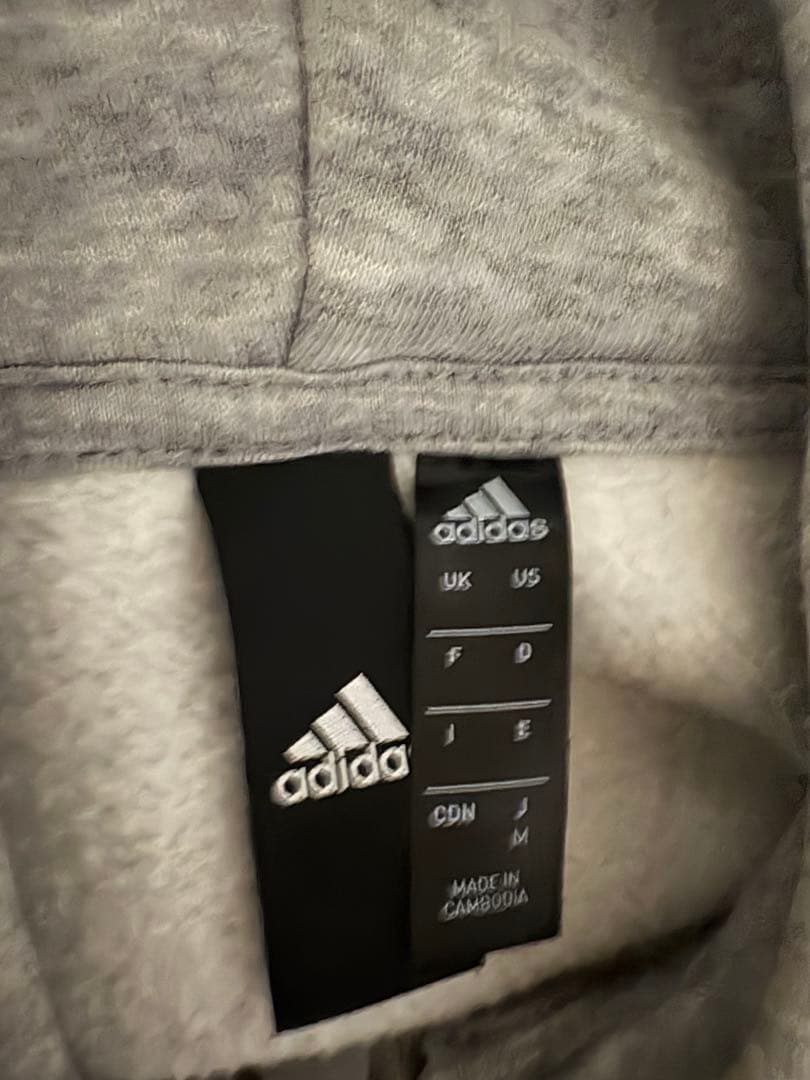 adidas グレー ジャージ上下セット