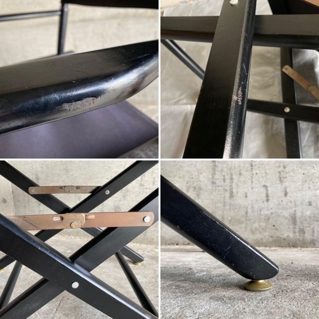 Mercedes Benz ディレクターチェア 椅子 折り畳み 車 レトロ