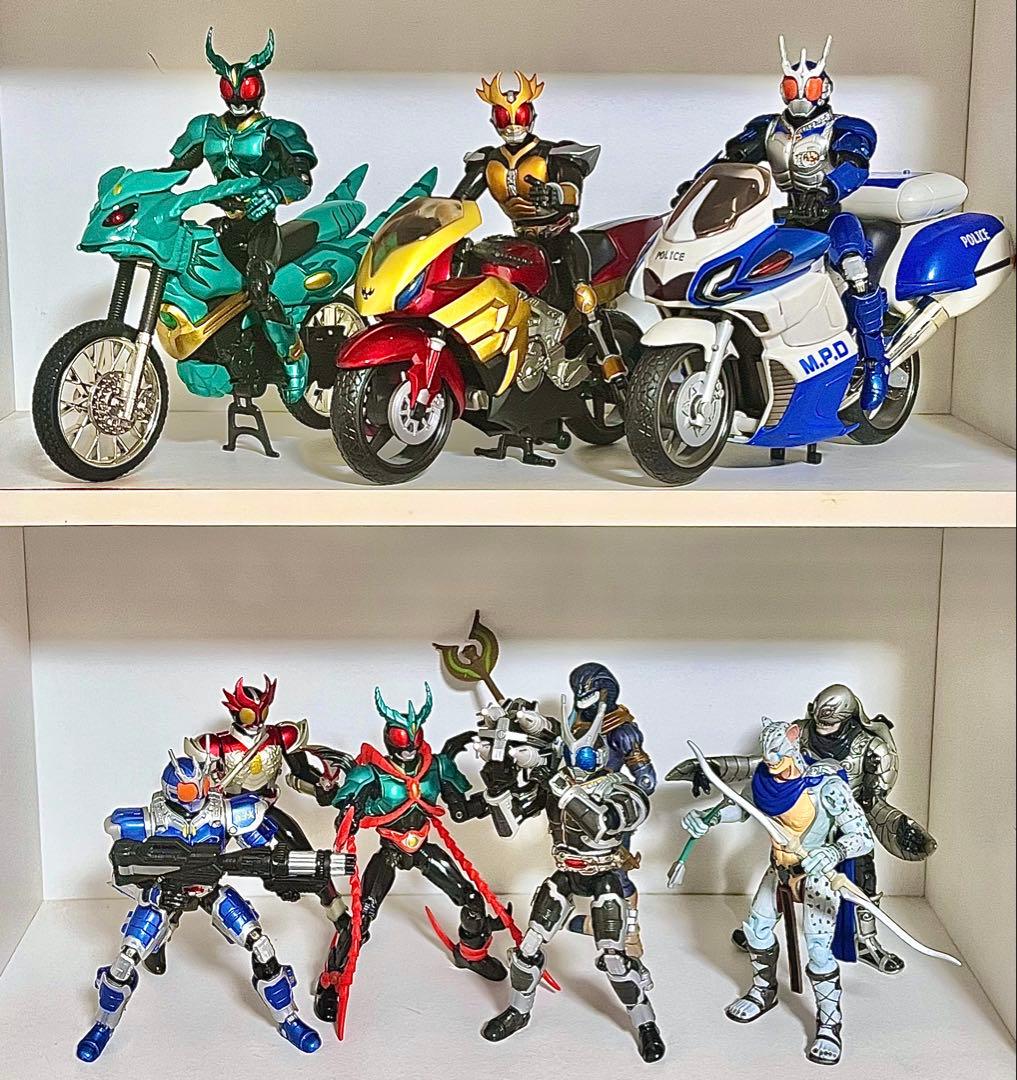 仮面ライダーアギト11点セット 超合金 装着変身 マシントルネイダー他