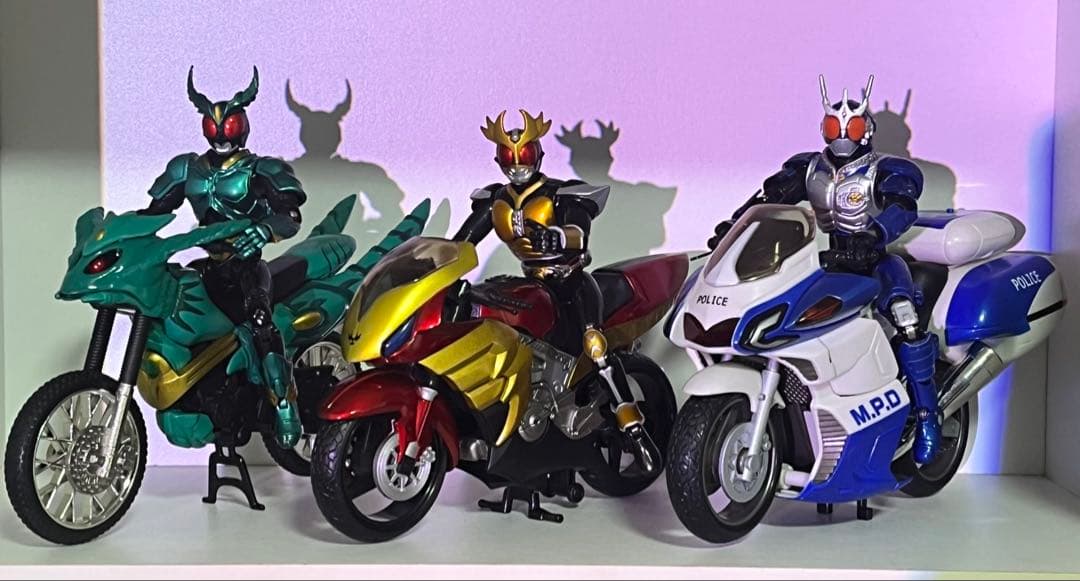 仮面ライダーアギト11点セット 超合金 装着変身 マシントルネイダー他