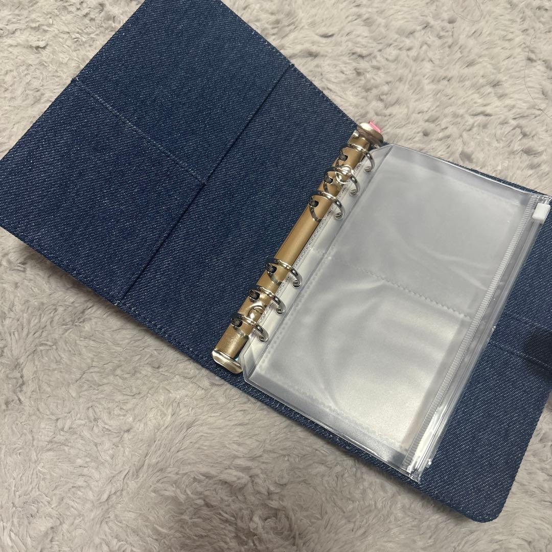 サンリオ デニムワッペンバインダー シール シール帳