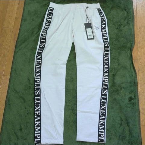 【新品】LUXEAKMPLUS サイドロゴソフトシェル スラックス Mサイズ