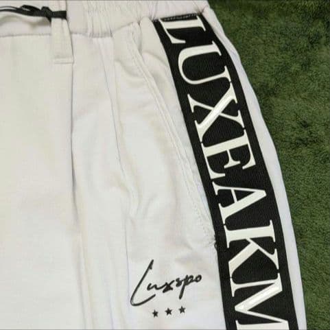 【新品】LUXEAKMPLUS サイドロゴソフトシェル スラックス Mサイズ