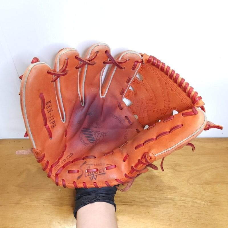 久保田スラッガー KSN-11PS 投手内野 兼用 左投げ用 良品 軟式グローブ
