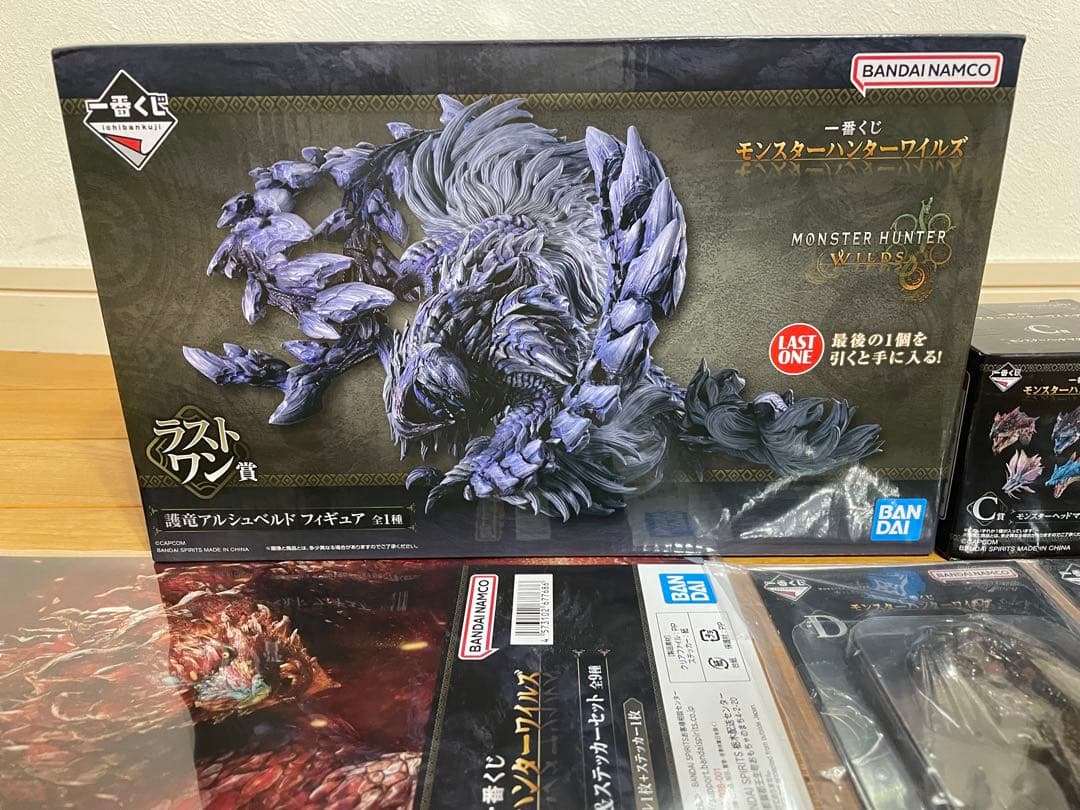 モンスターハンター ラストワン賞 フィギュア　オマケ　C・D・G賞 一番くじ