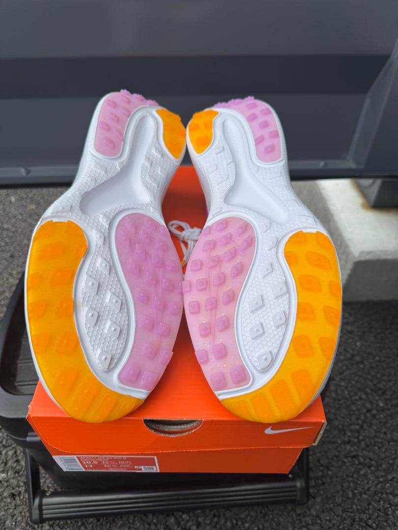 Nike ゴルフシューズ 10.5 ホワイト/マルチカラー