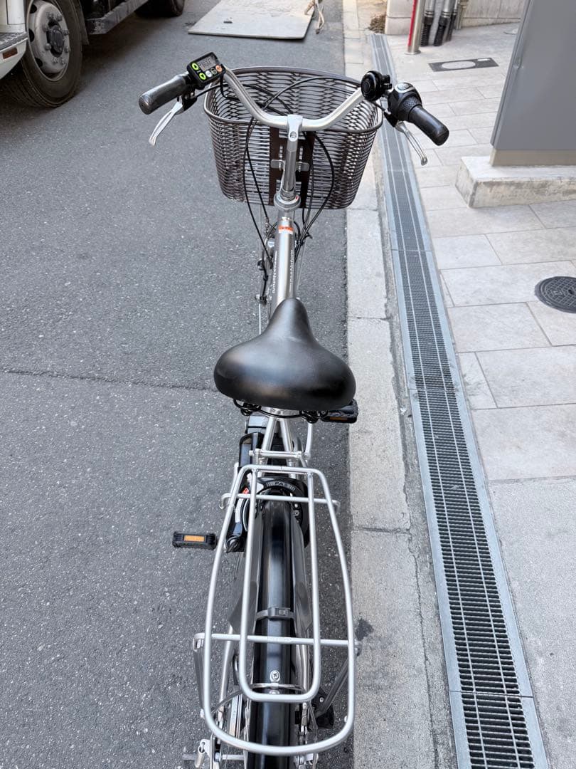 大阪府　ヤマハ　シティタイプ 電動アシスト自転車 アルミフレーム