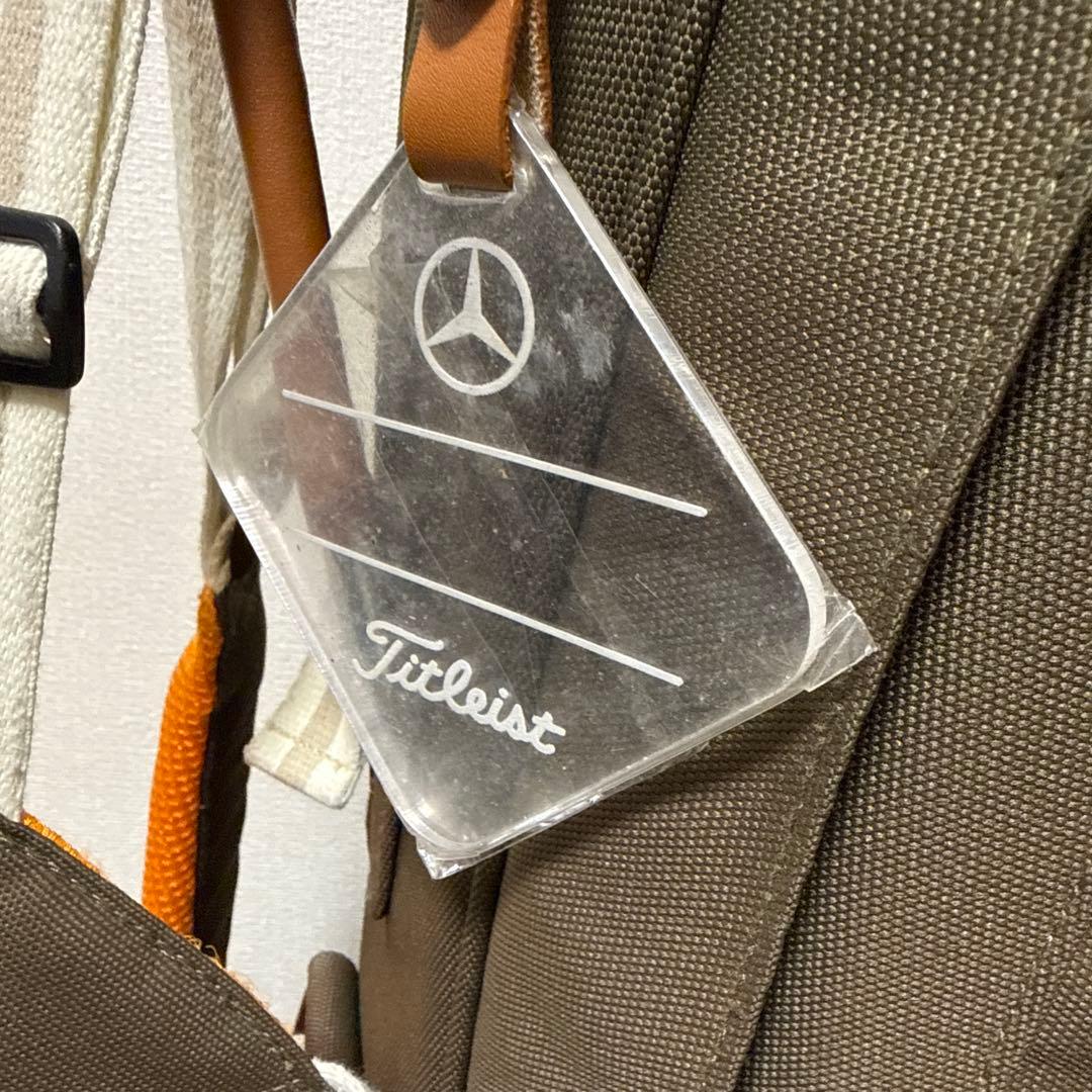 希少 Titleist Mercedes-Benz キャディバッグ 9型