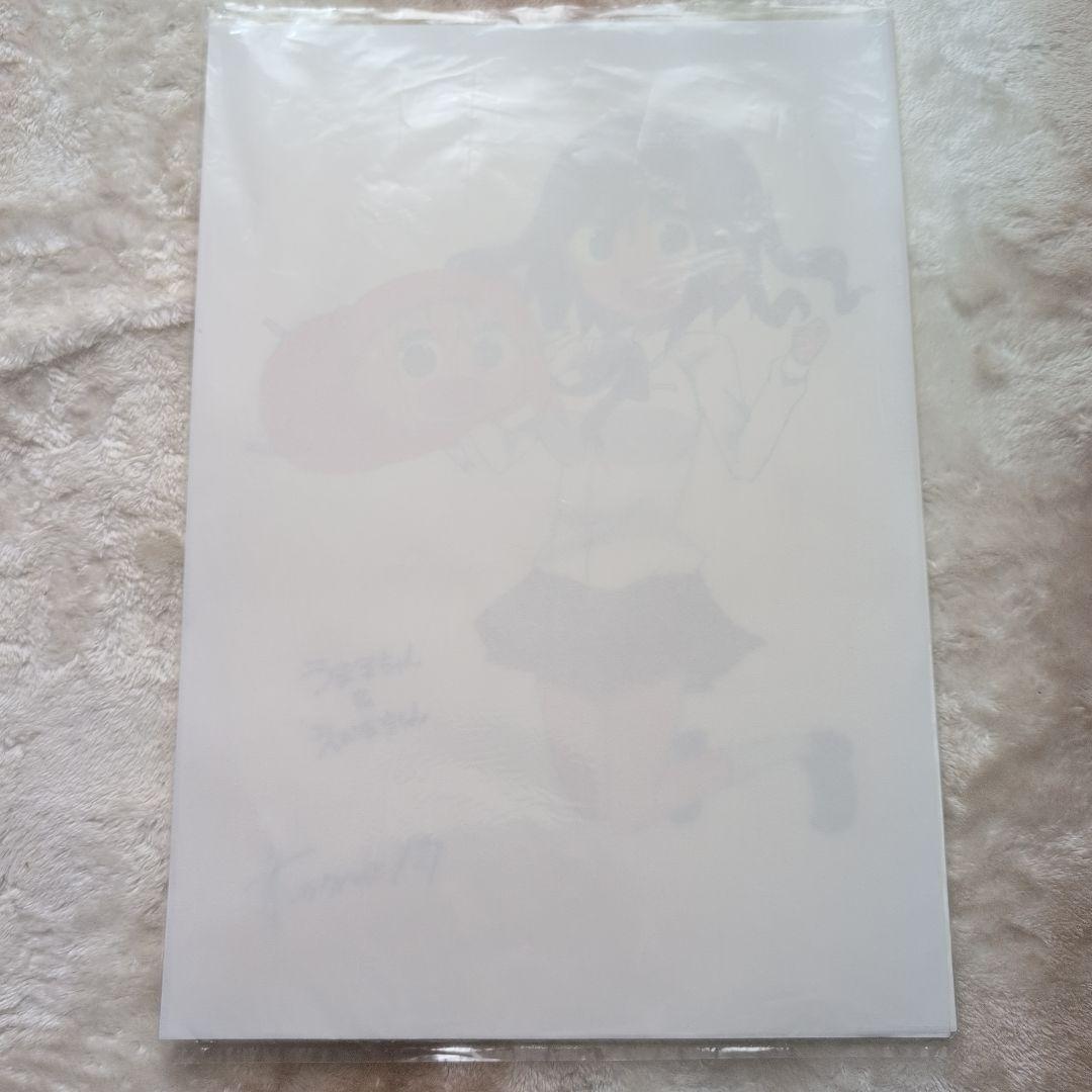 干物妹！うまるちゃん 描き下ろしイラスト、直筆サイン入り複製原画