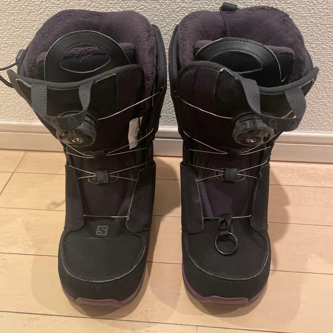 美品 SALOMON サロモン スノーボードブー　IVY BOA SJ 23cm