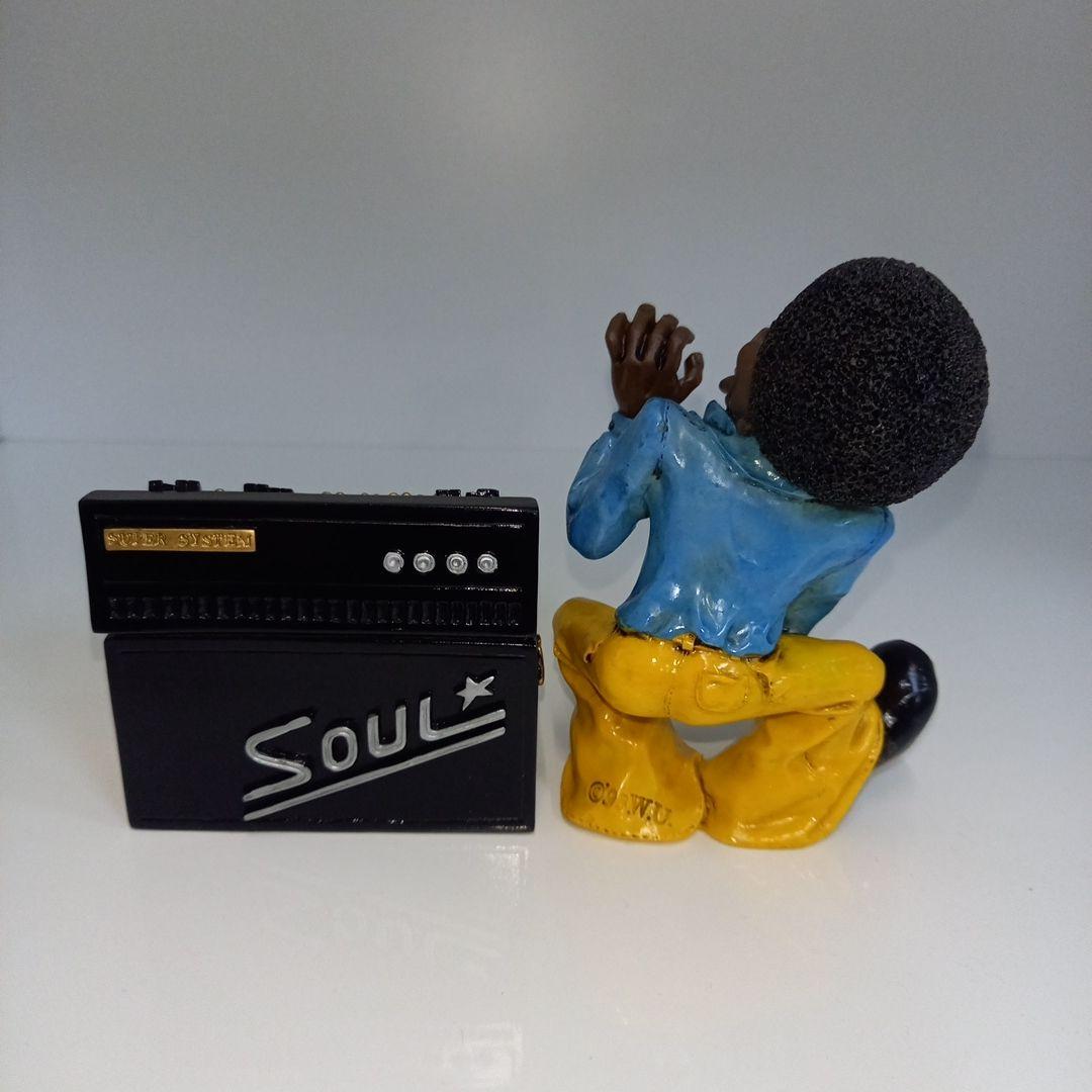 SOUL BAND　ソウルバンド　JAZZ　黒人　フィギュア　5体　楽器　置物