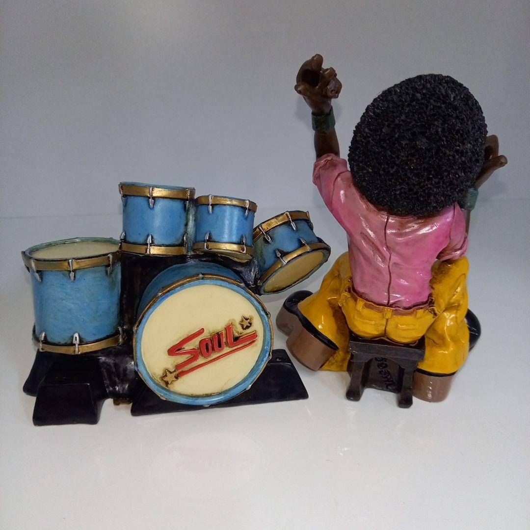 SOUL BAND　ソウルバンド　JAZZ　黒人　フィギュア　5体　楽器　置物