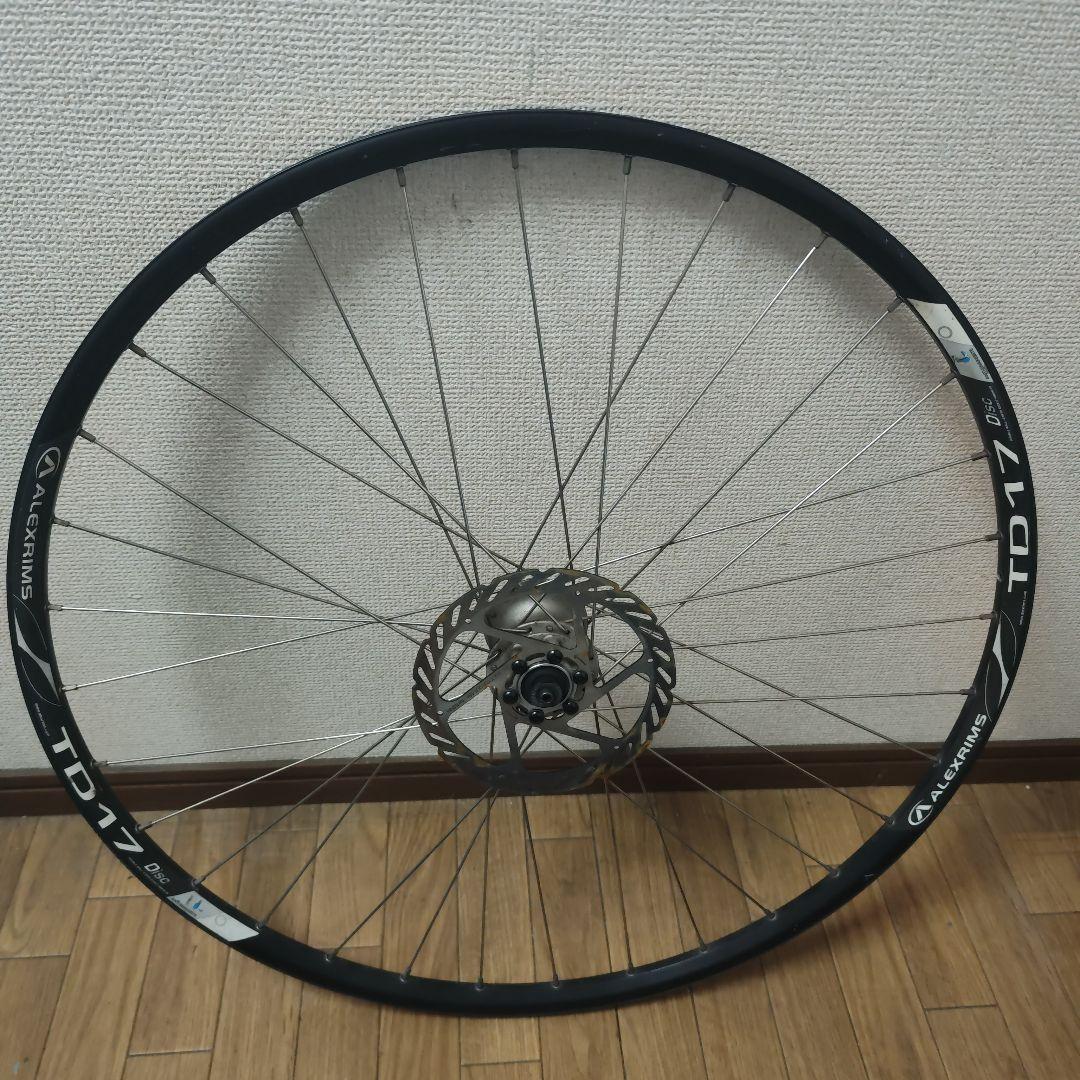 td17 SHIMANO DEORE ホイールセット　alexrims