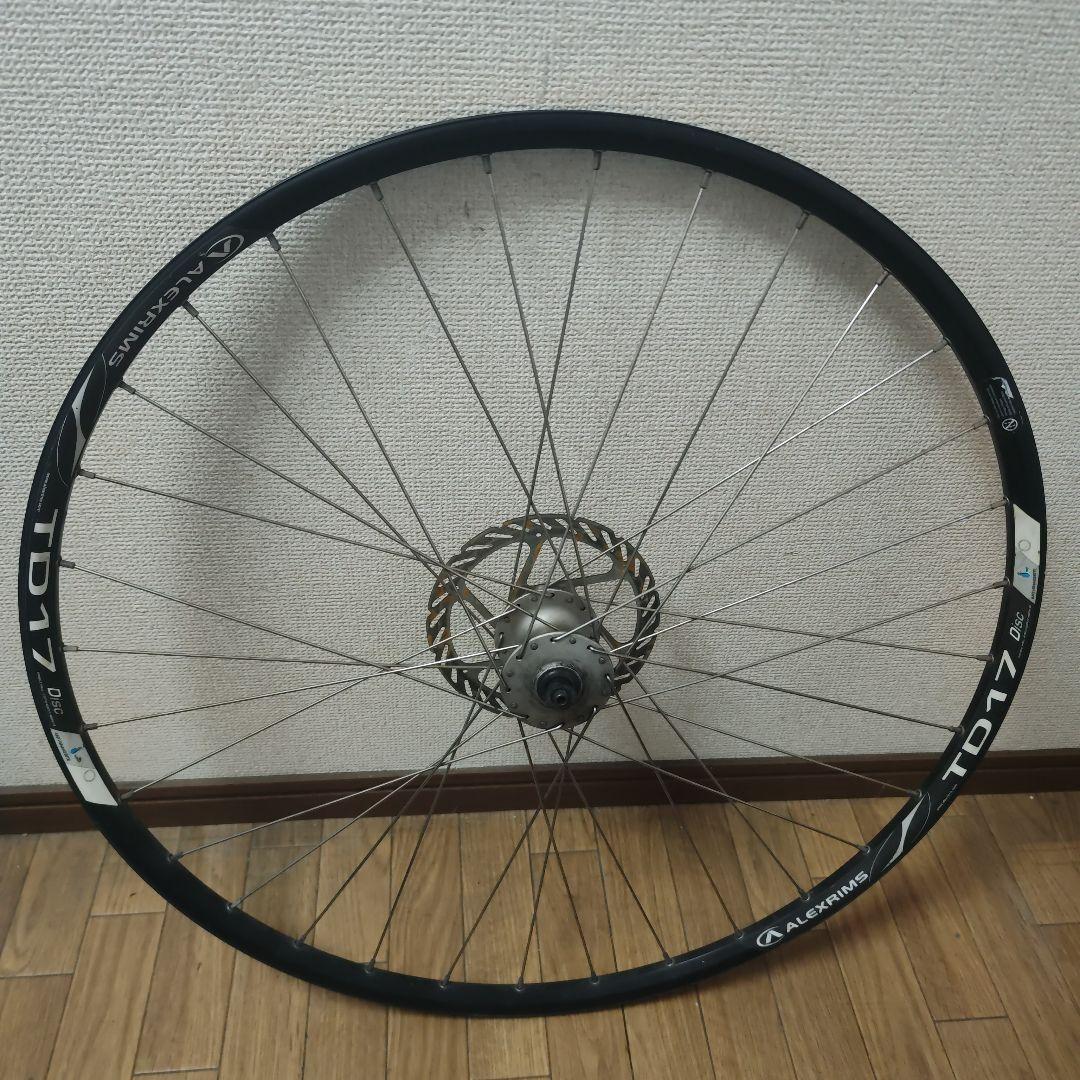 td17 SHIMANO DEORE ホイールセット　alexrims