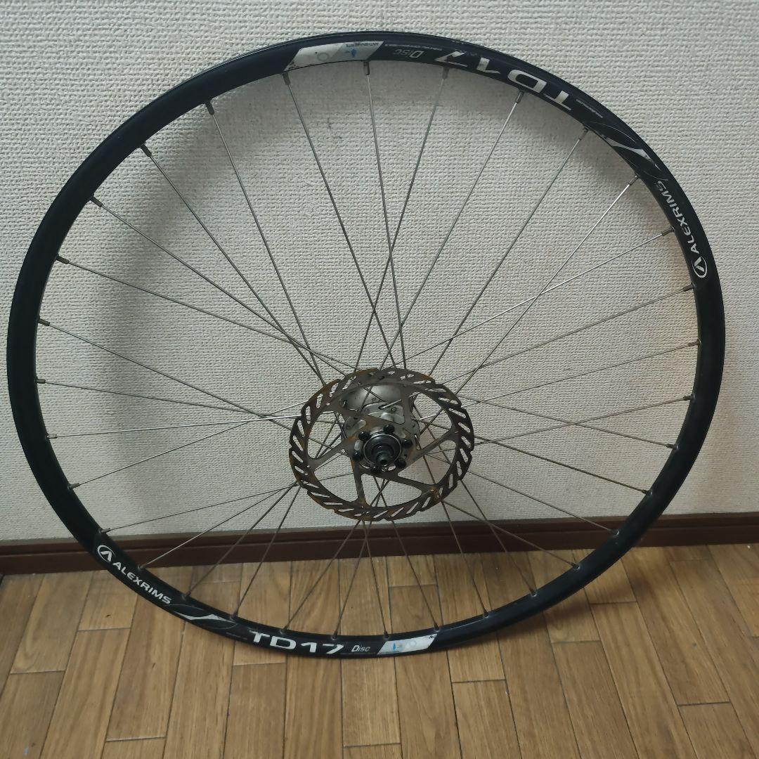 td17 SHIMANO DEORE ホイールセット　alexrims