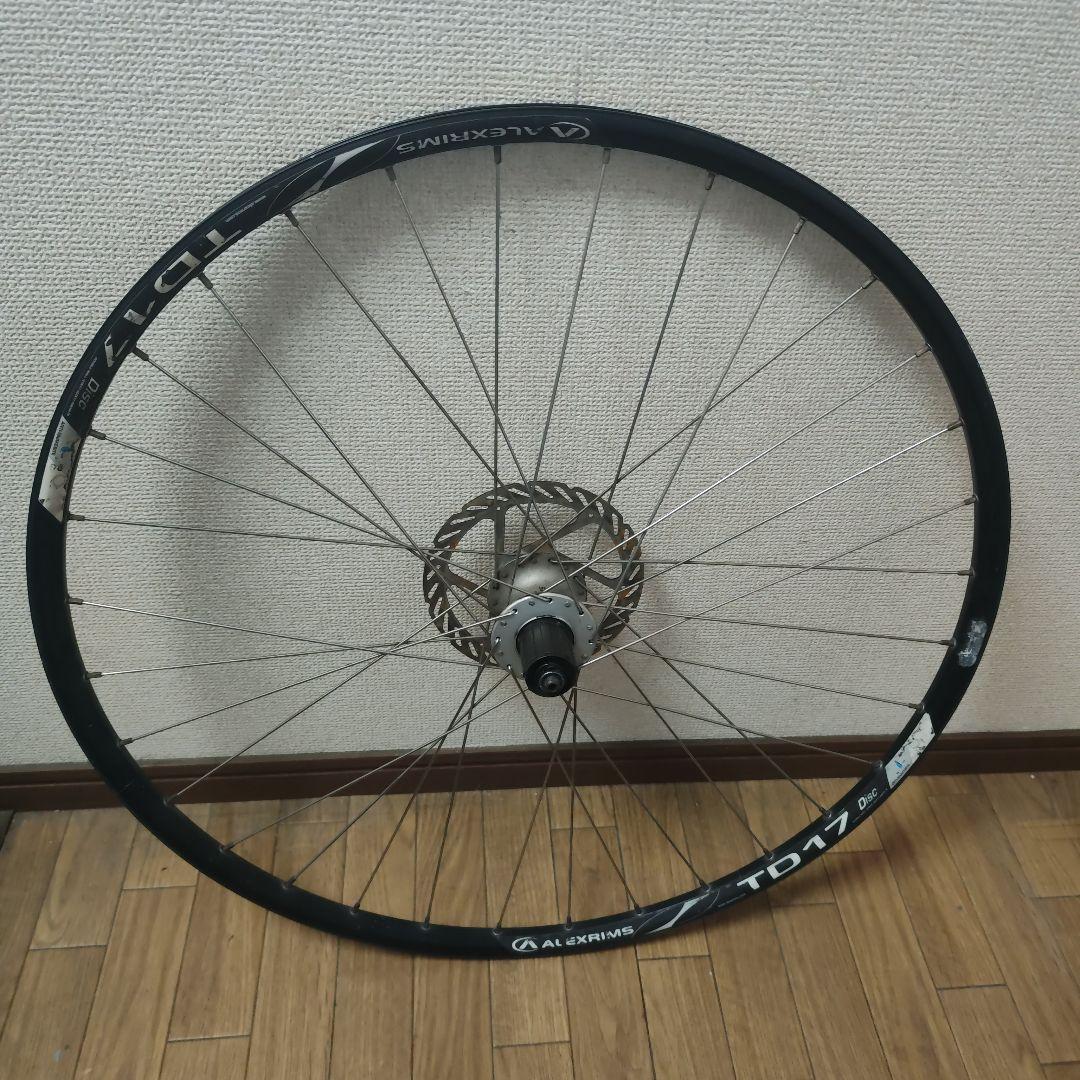 td17 SHIMANO DEORE ホイールセット　alexrims