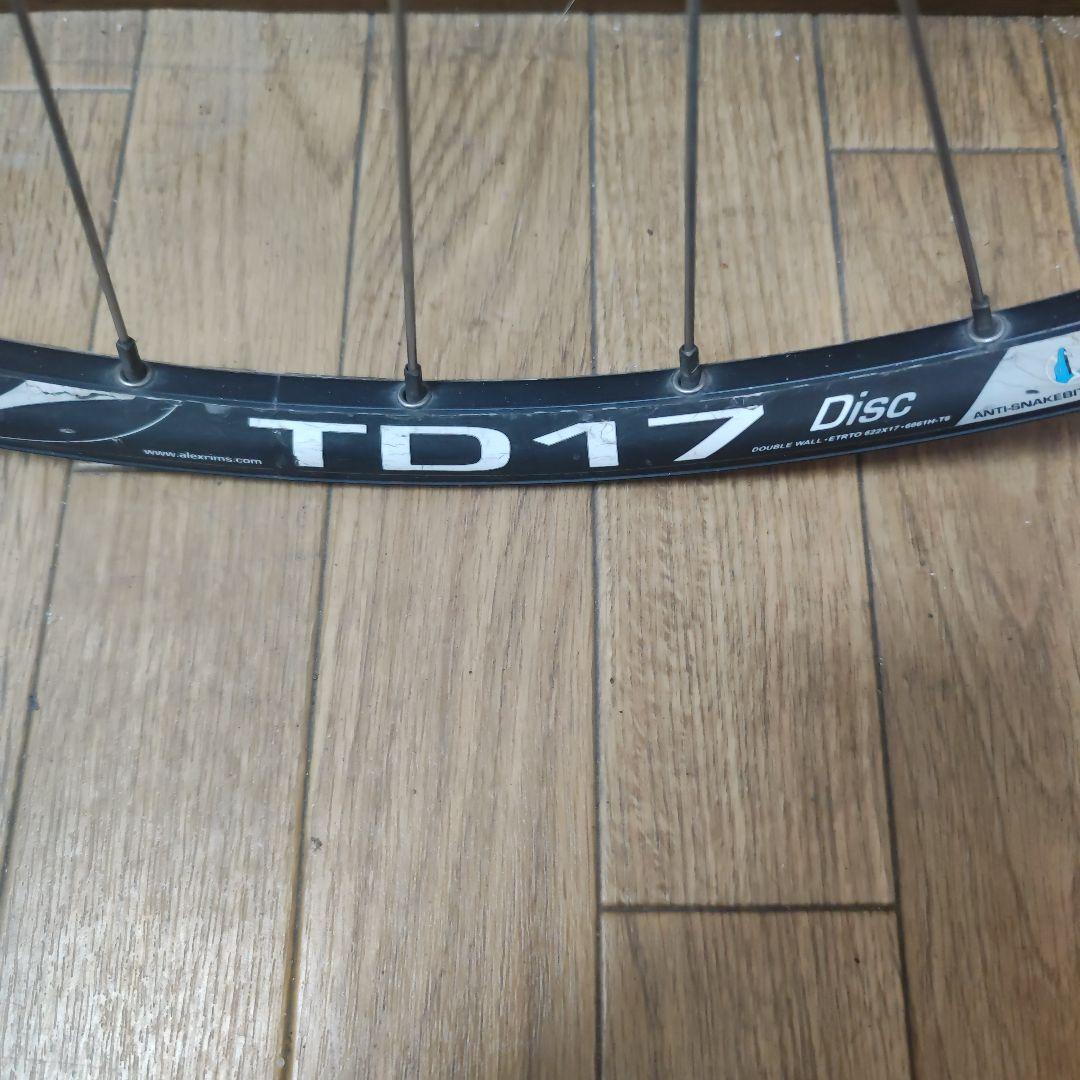 td17 SHIMANO DEORE ホイールセット　alexrims