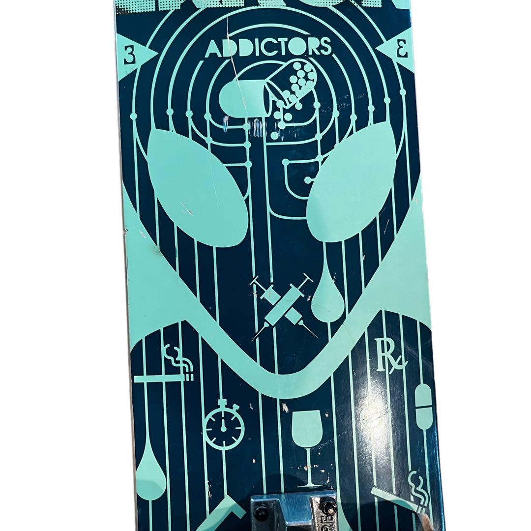 スケボー　コンプリート　HABITAT VENTURE RIPTILE