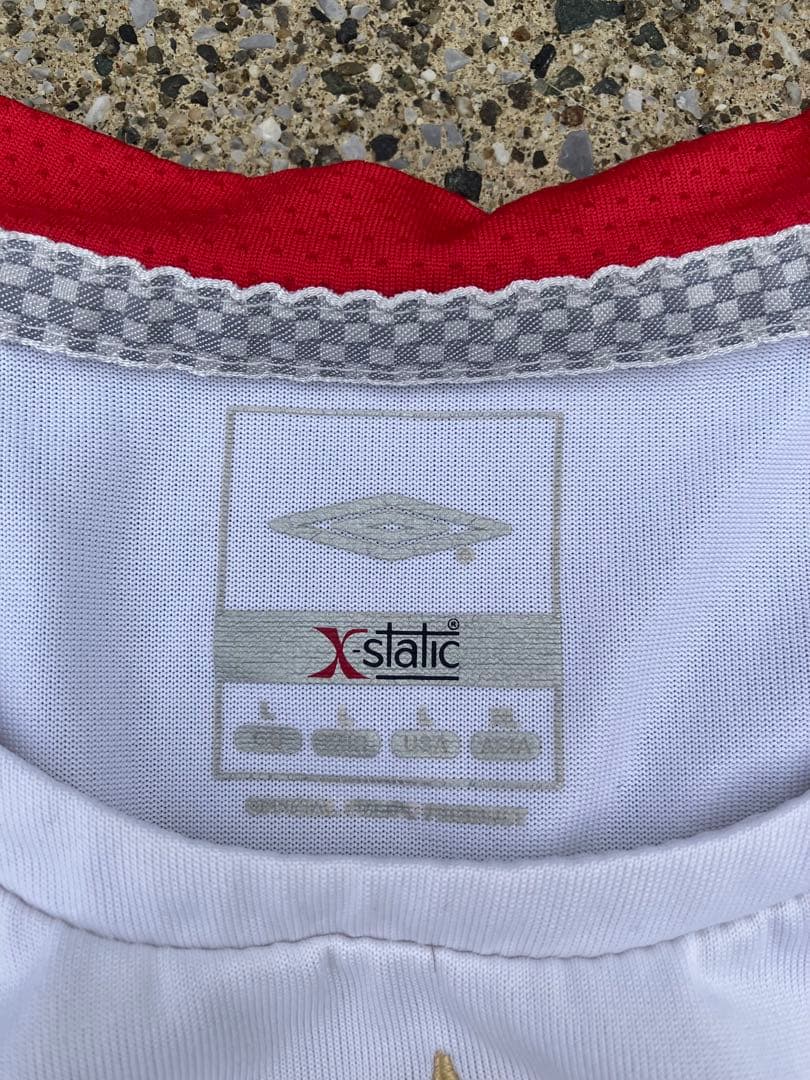アンブロxイングランド代表 トレーニングトップ ユニフォーム　XL センターロゴ