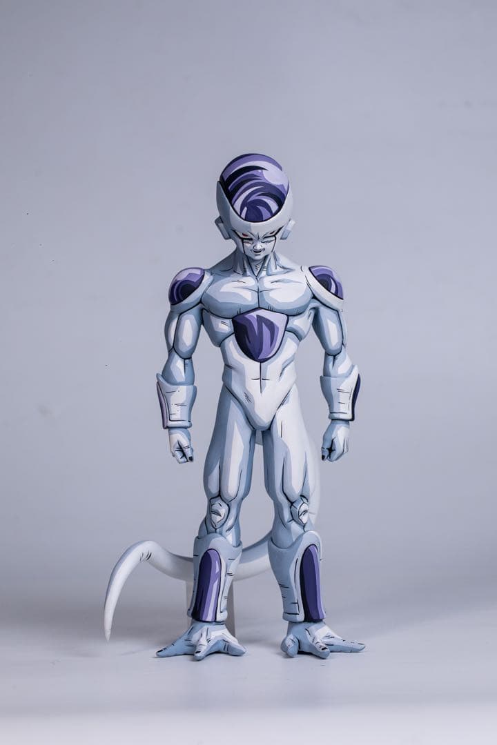 ドラゴンボール　フリーザー　リペイント　二次元彩色　フィギュア