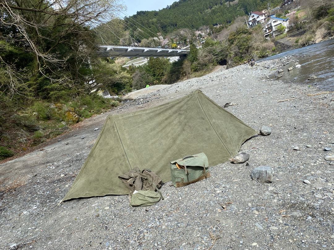 ぱ*き様 大本命　秋冬　US パップテント　軍幕