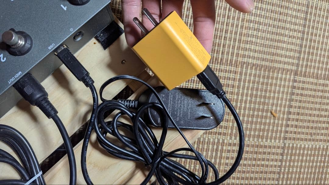ギター VALETON GP-5 + MELO AUDIO MIDI COMMANDER