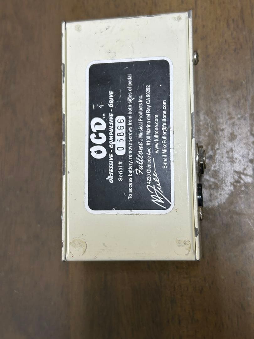 ギター Fulltone OCD ver.1.2