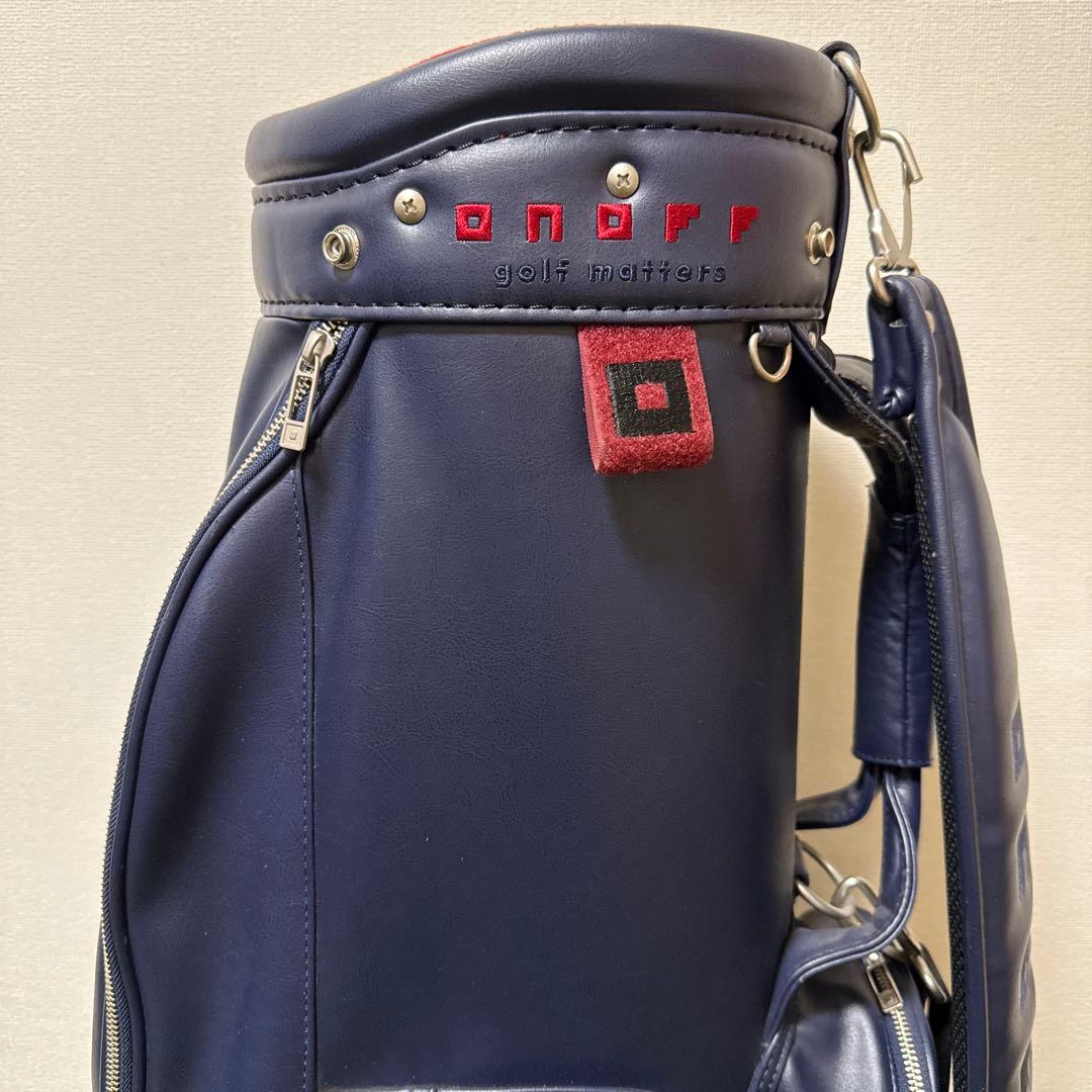 ONOFF オノフ キャディバッグ 8.5型 2020年モデル ネイビー