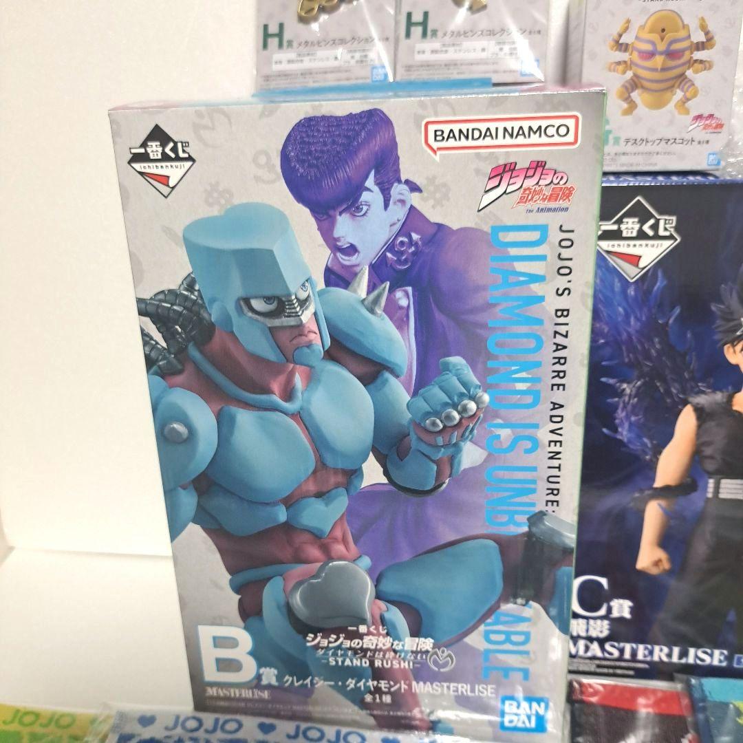 一番くじジョジョ　クレイジーダイヤモンド　シアーハートアタック　　幽遊白書　飛影