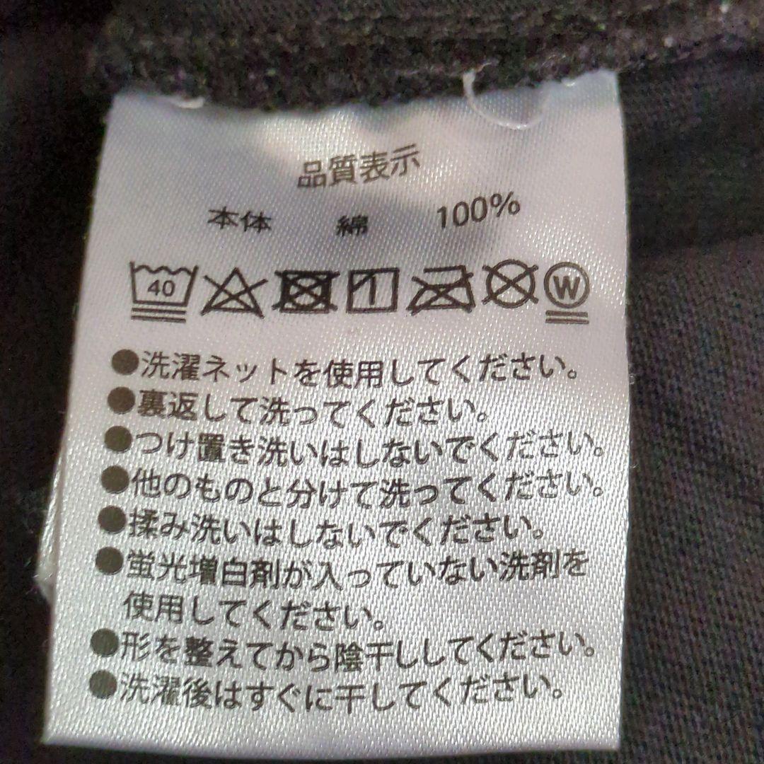 東京ディズニーリゾート　キャラクターTシャツ　半袖シャツ　ミッキー　黒　古着