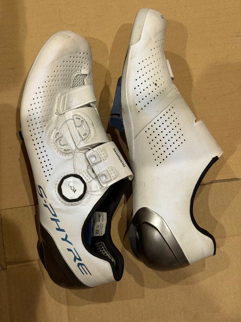 Shimano S-Phyre 自転車用シューズ ホワイト