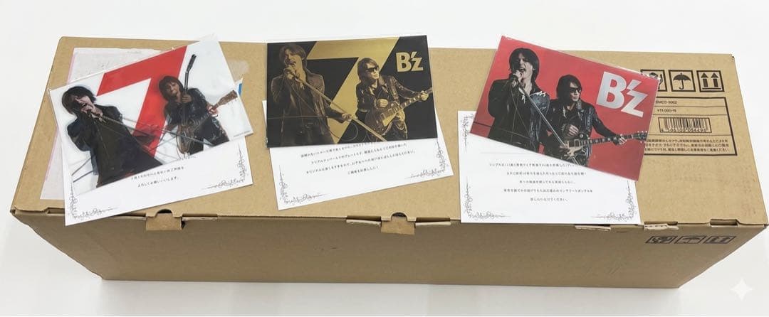 ミュージシャン B'z COMPLETE SINGLE BOX TRAILER edition