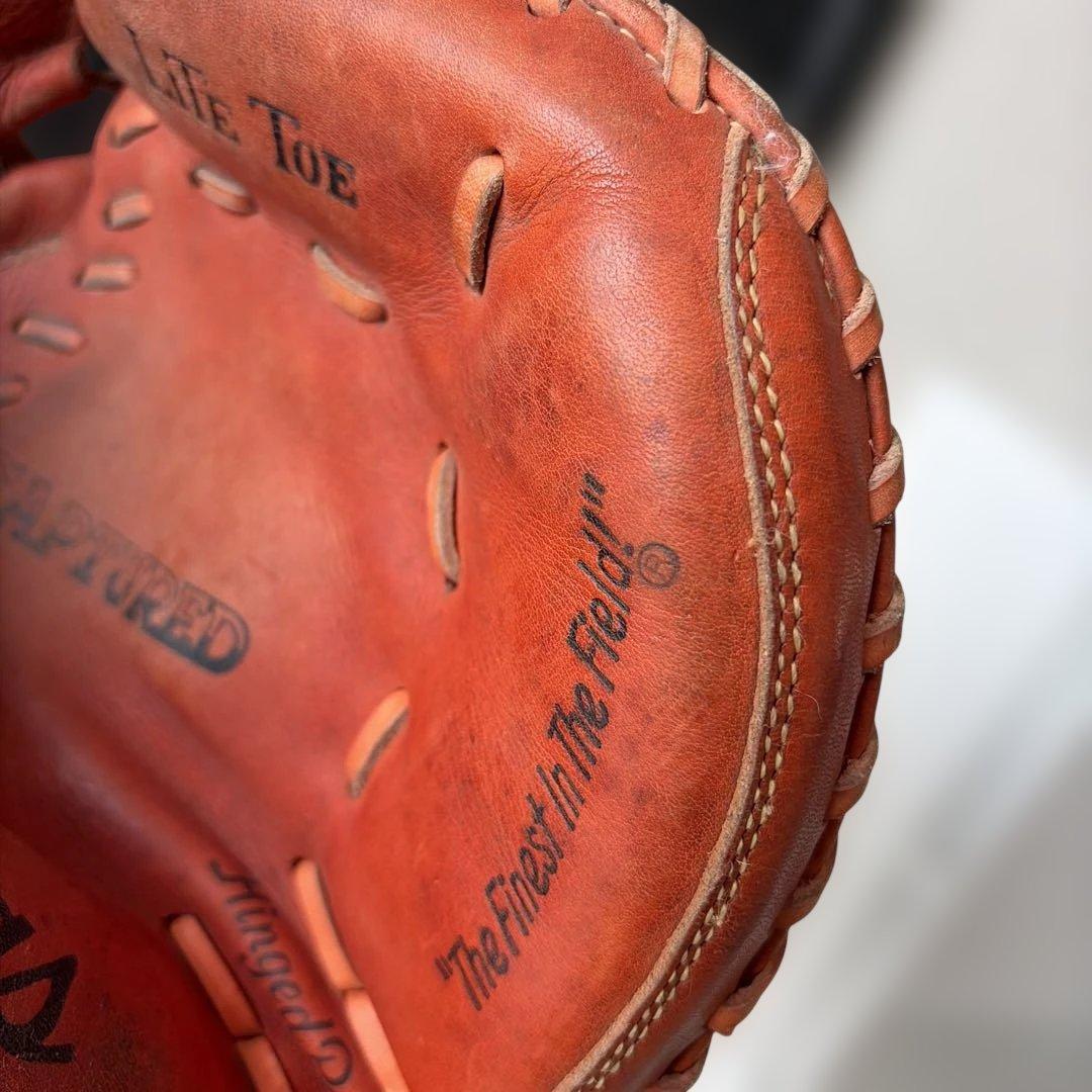 （良品）オールド　Rawlings 軟式用キャッチャーミット CAPTURED