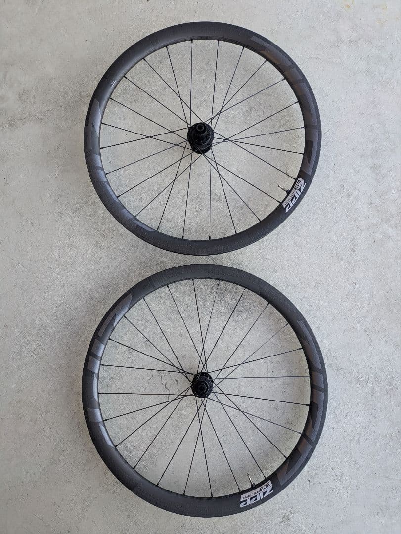パーツ zipp 303 firecrest disc tlr wheels set
