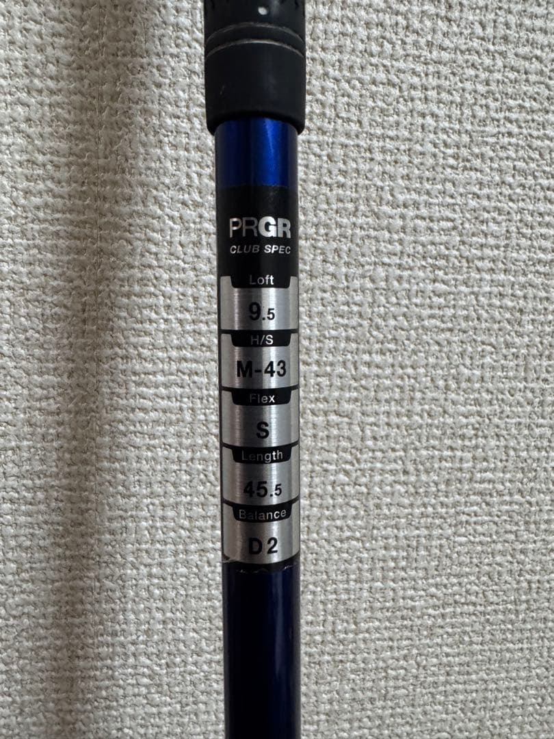 プロギア　RSE ドライバー　9.5度　フレックスS