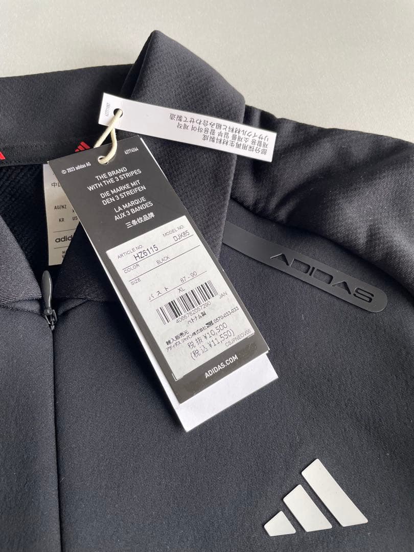 新品タグ付⛳️アディダスゴルフ　ハーフジップシャツ＆スカートセットXL