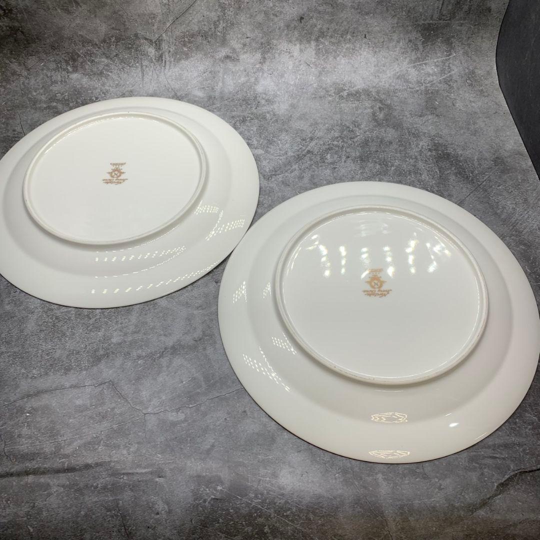 J108\" Noritake SICILIAN BLUE 26cm 丸 6Set