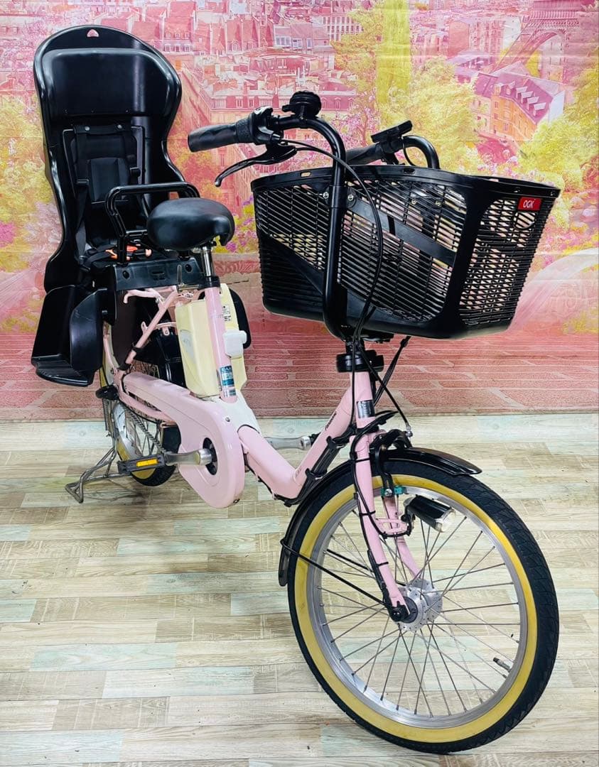 ZK3509 「大容量13.2Ah」電動自転車パナソニック 子供乗せ 20インチ