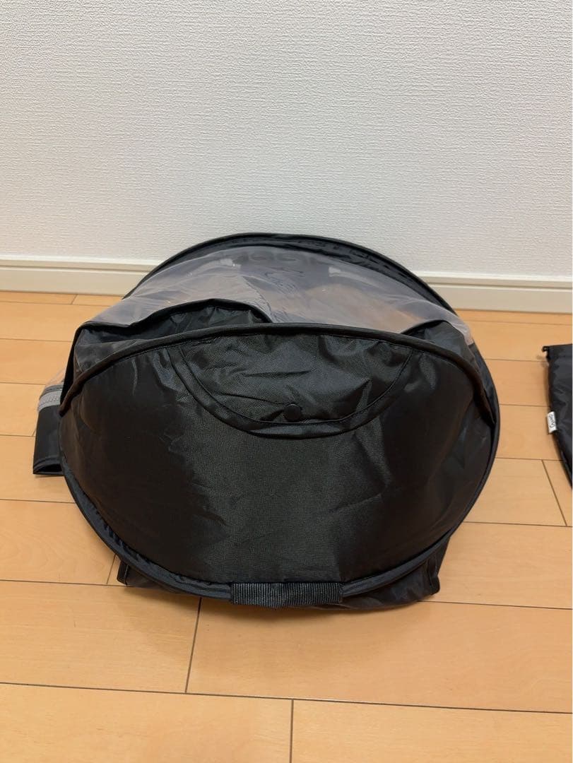 Panasonic Gyutto レインカバー　前用　ブラック