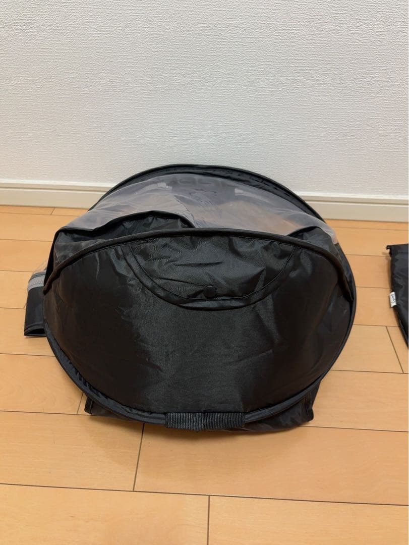 Panasonic Gyutto レインカバー　前用　ブラック