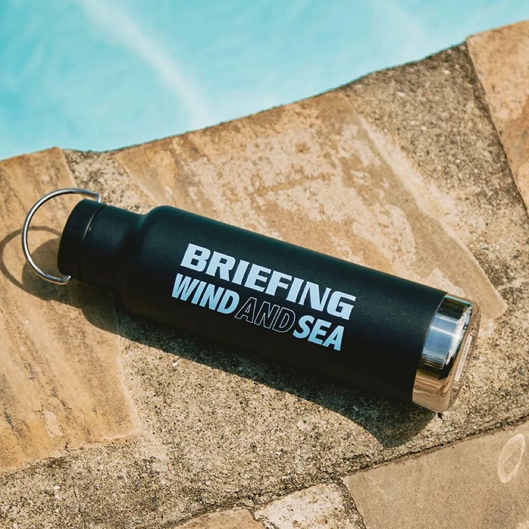 BRIEFING WIND AND SEA 限定ボトル　カートバックセット　新品