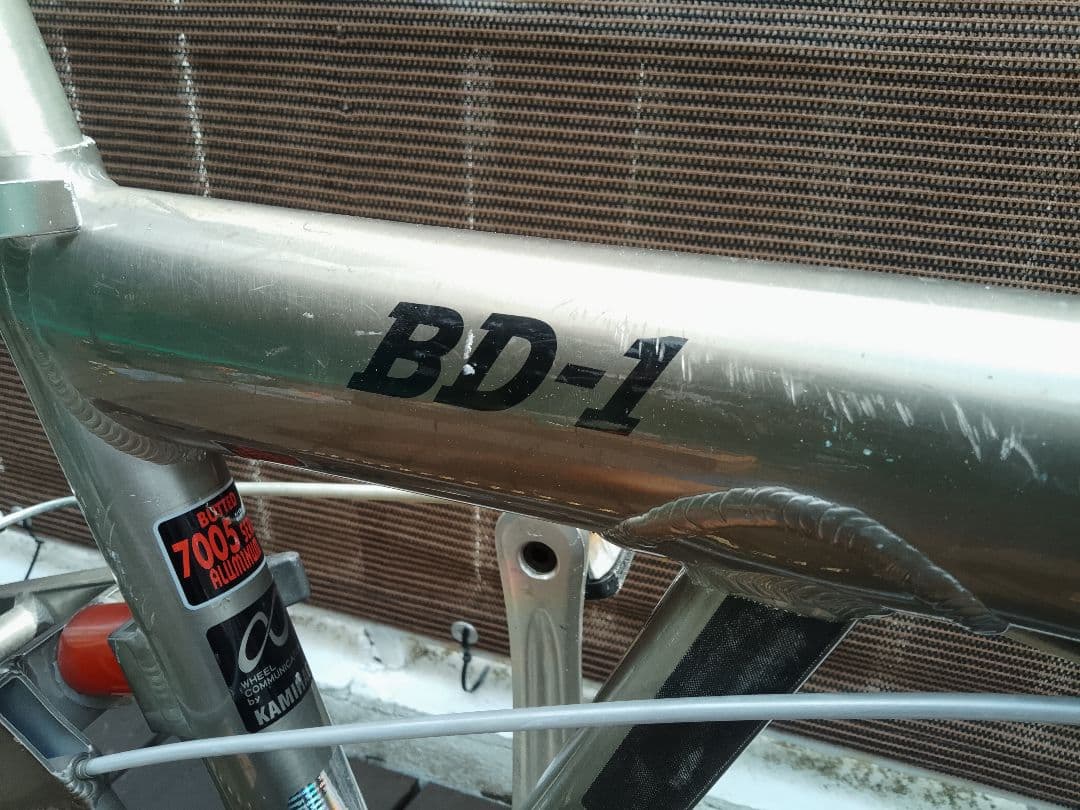 R＆M BD-1 折りたたみ自転車 シルバー